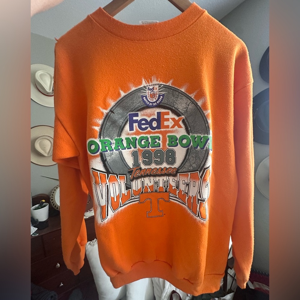 Vintage Tennessee VOLS Orange Crewneck Sweater